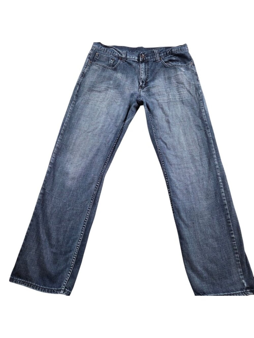 Urban Pipeline Jeans Mens 36x33 Tag 36x32 Blue Dark Wash Denim